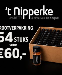 Alternative view of Grootverpakking doos 64 stuks shotflesjes